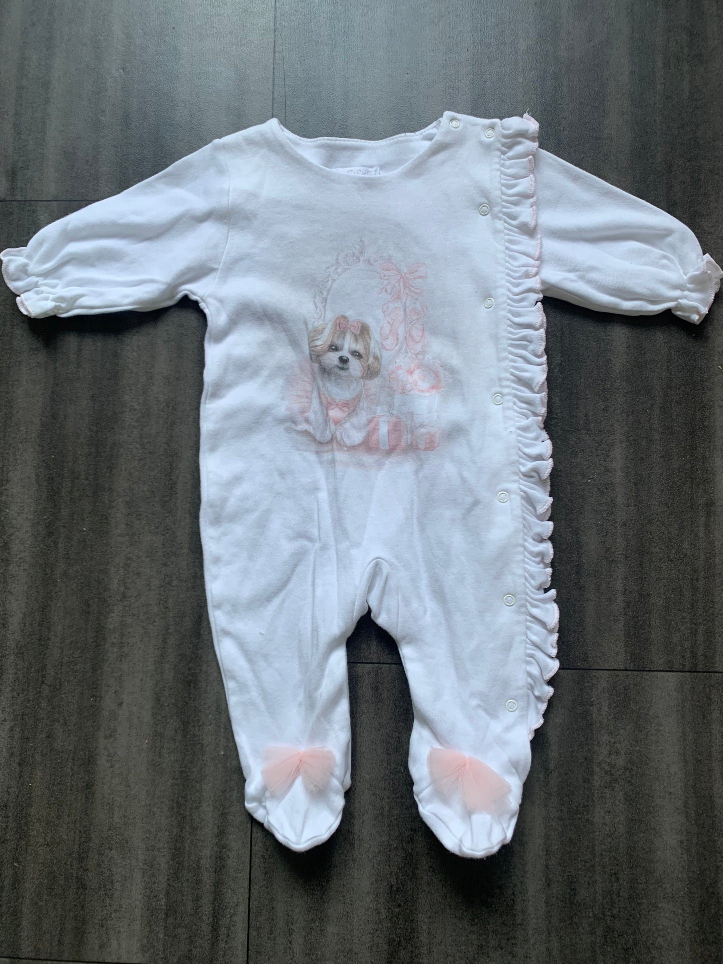 Ballerina Puppy Sleepsuit