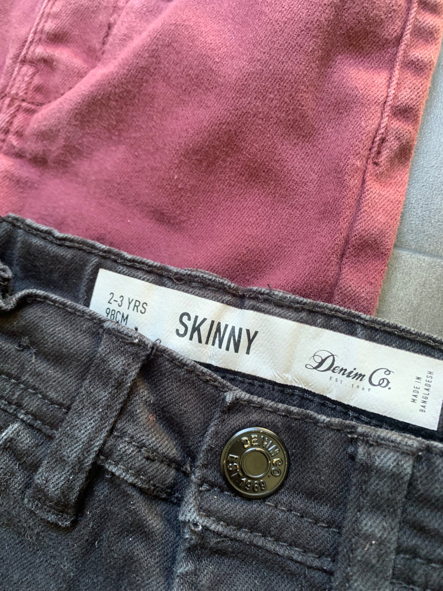 Boys’ Skinny Jeans 2-3Yrs